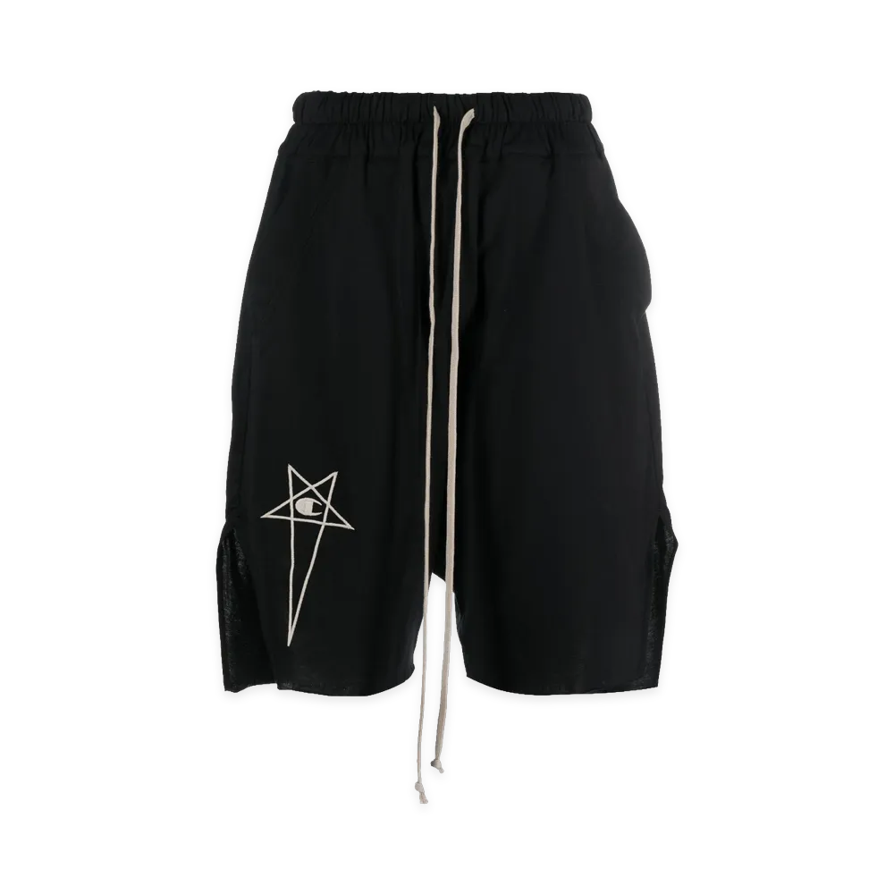 Rick Owens Women's x Champion Shorts "Black"
