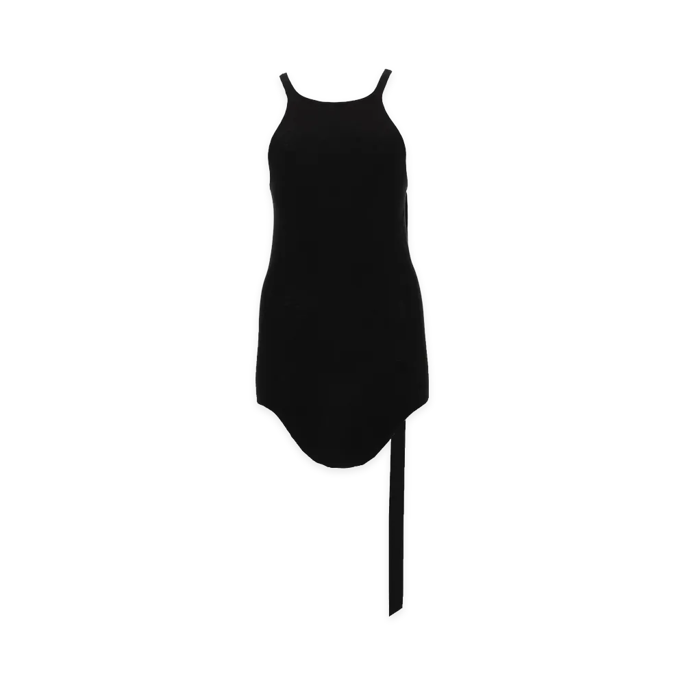 Rick Owens Women's Racer Back Tank Top "Black"