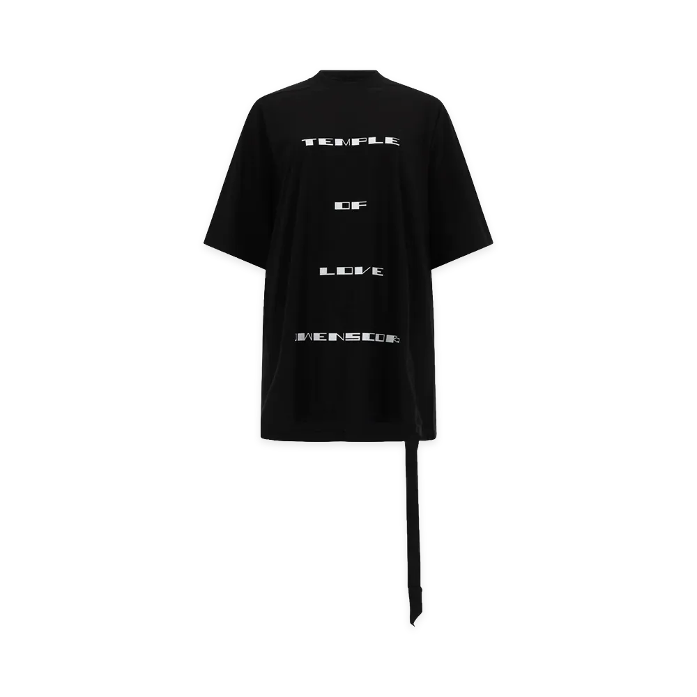 Rick Owens Women's Jumbo S/S T-Shirt "Black"