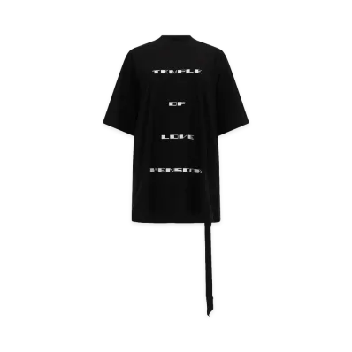 Rick Owens Women's Jumbo S/S T-Shirt "Black"