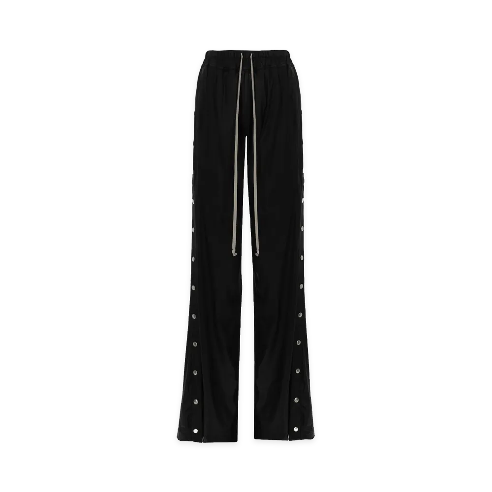 Rick Owens Women's Wide Pusher Trousers "Black"