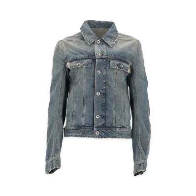 Rick Owens Women's Denim Jacket "Blue"