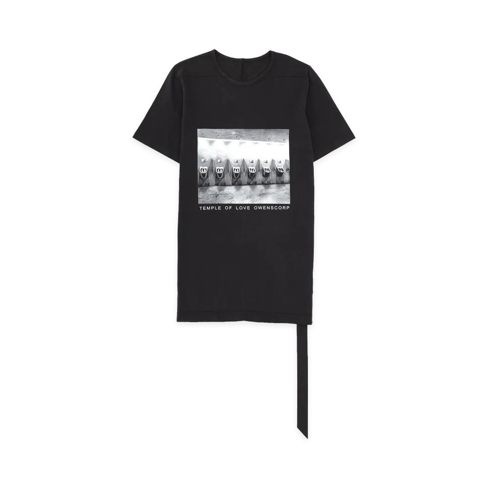 Rick Owens T-Shirt Level T "Black"