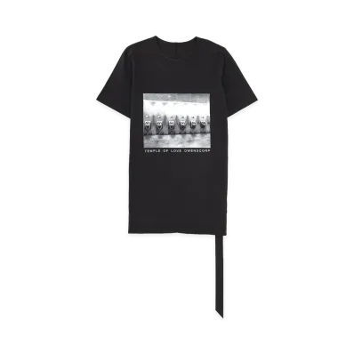 Rick Owens T-Shirt Level T "Black"
