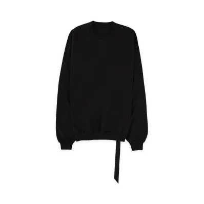 Rick Owens Cotton Sweatshirt "Black"