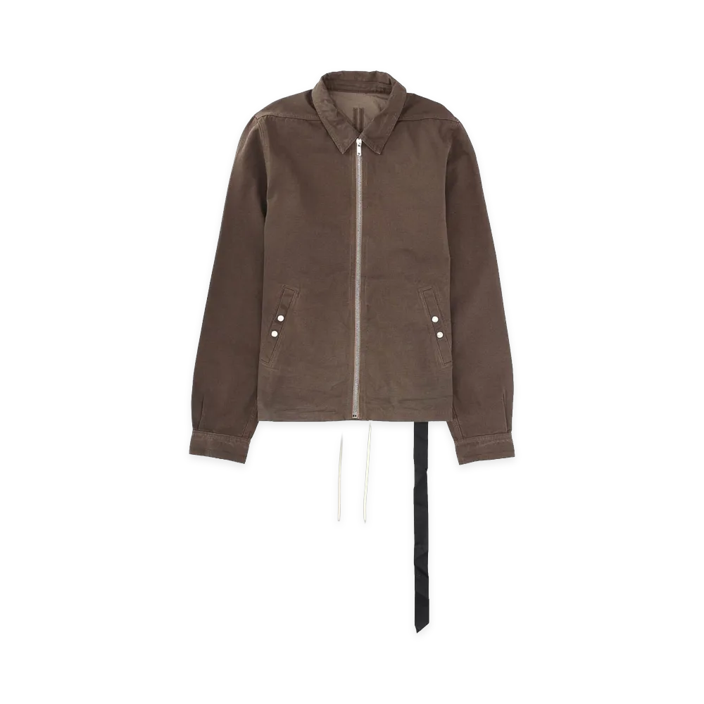 Rick Owens Giacca Zipfront "Brown"