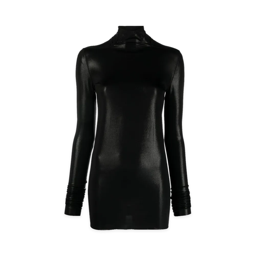 Rick Owens Women's Lilies Long Sleeve T-Shirts "Black"