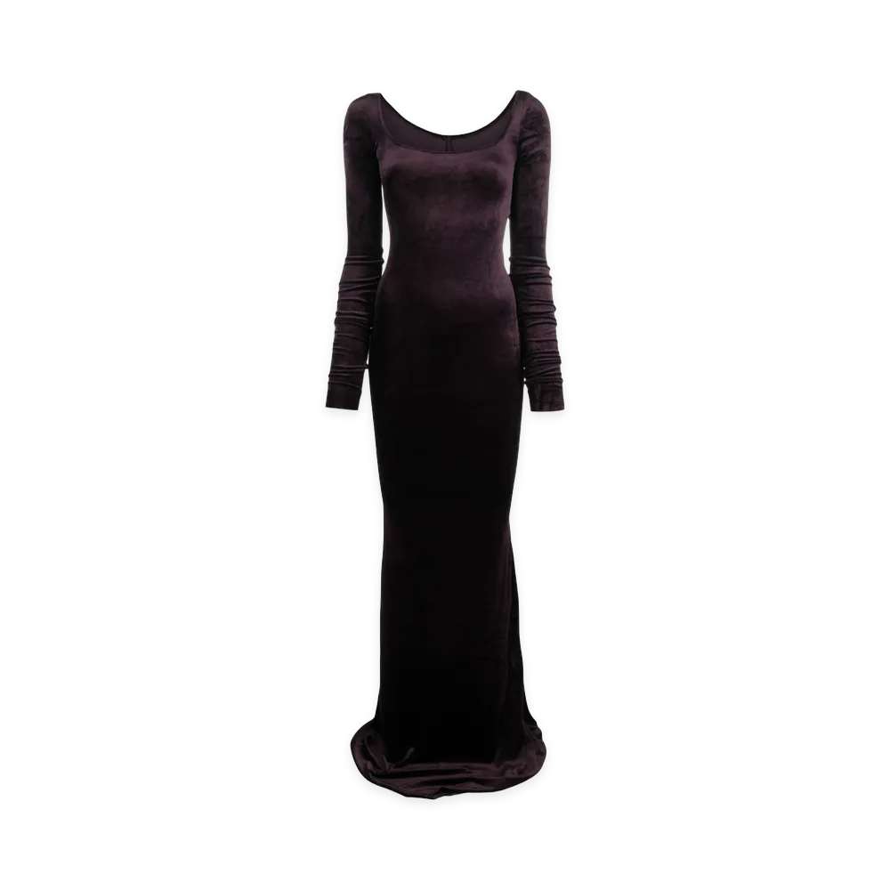 Rick Owens Women's Lilies Dresses "Purple"