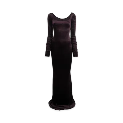 Rick Owens Women's Lilies Dresses "Purple"