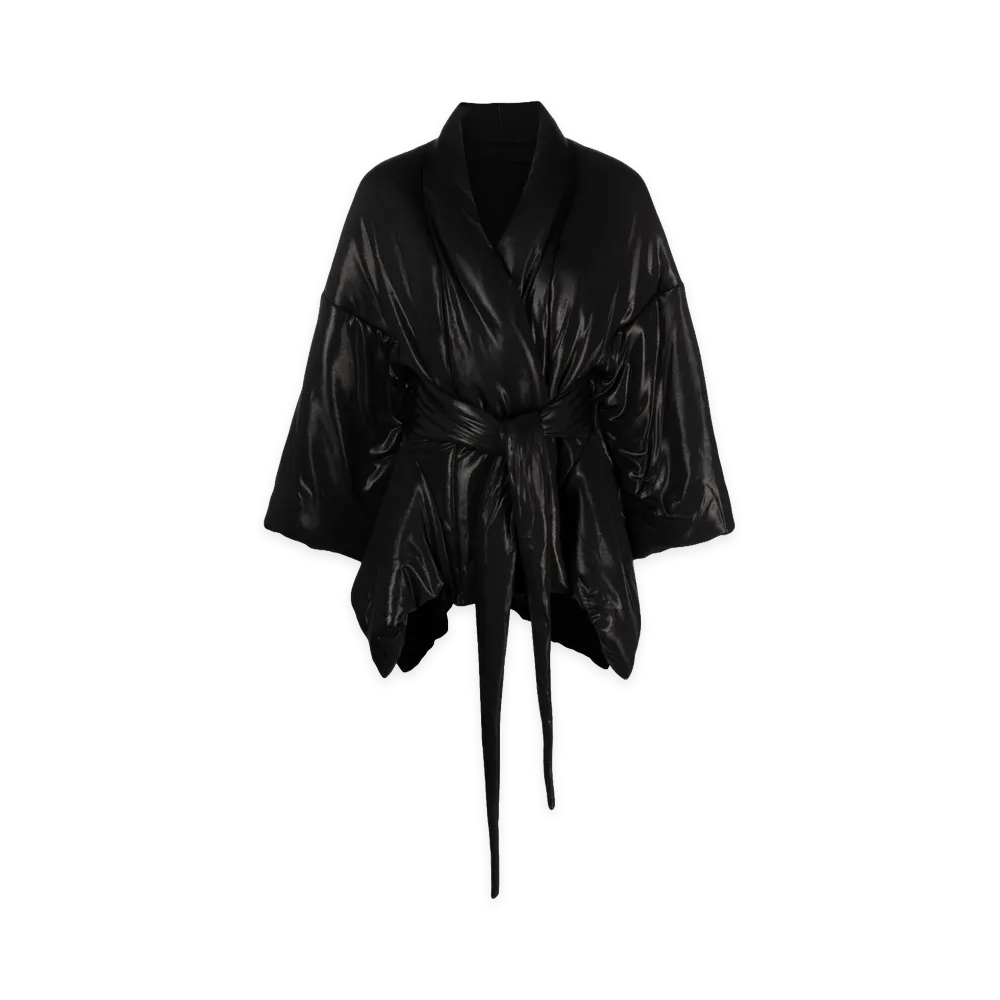 Rick Owens Women's Lilies Coats "Black"