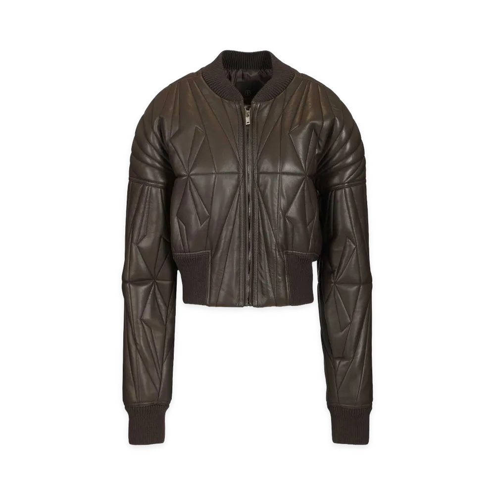 Rick Owens x MONCLER Geocamo Cropped Jacket "Brown"