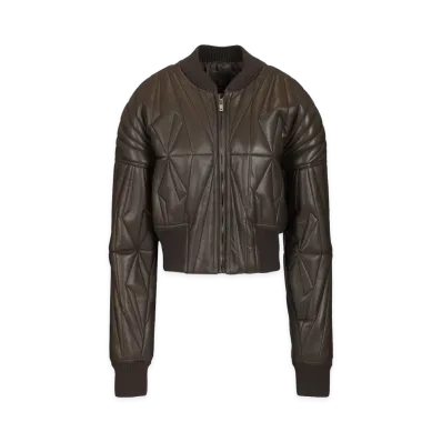 Rick Owens x MONCLER Geocamo Cropped Jacket "Brown"