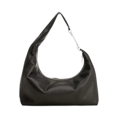 Rick Owens Women's cropped Gemini Shoulder Bag "Black"