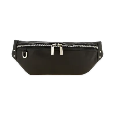 Rick Owens Women's geo Bumbag Fanny Pack "Black"