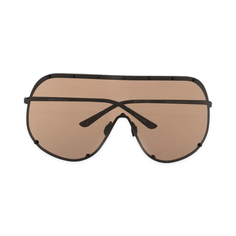 Rick Owens Women's Sunglasses "Brown"