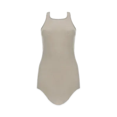 Rick Owens Women's Cotton Tank Top "Beige"