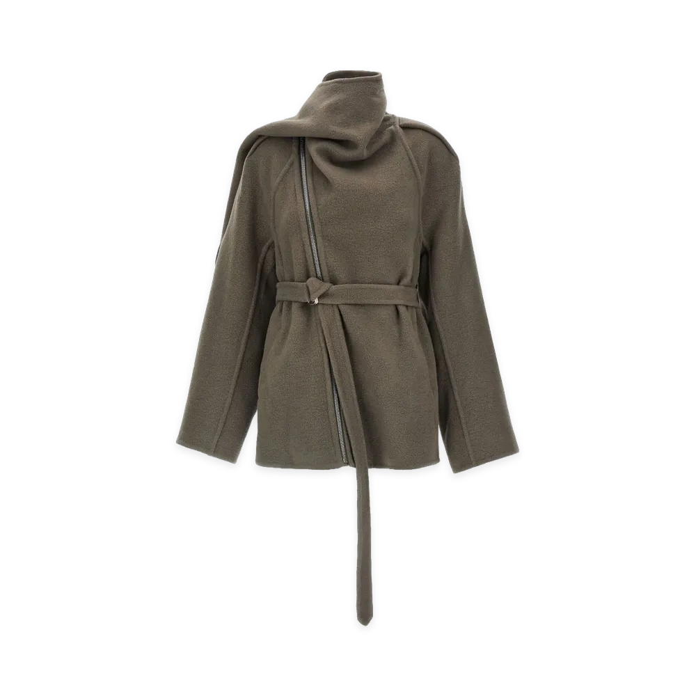 Rick Owens Women's Jackets "Beige/Gray"
