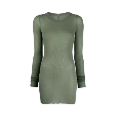 Rick Owens Women's Long Sleeve T-Shirts "Brown"