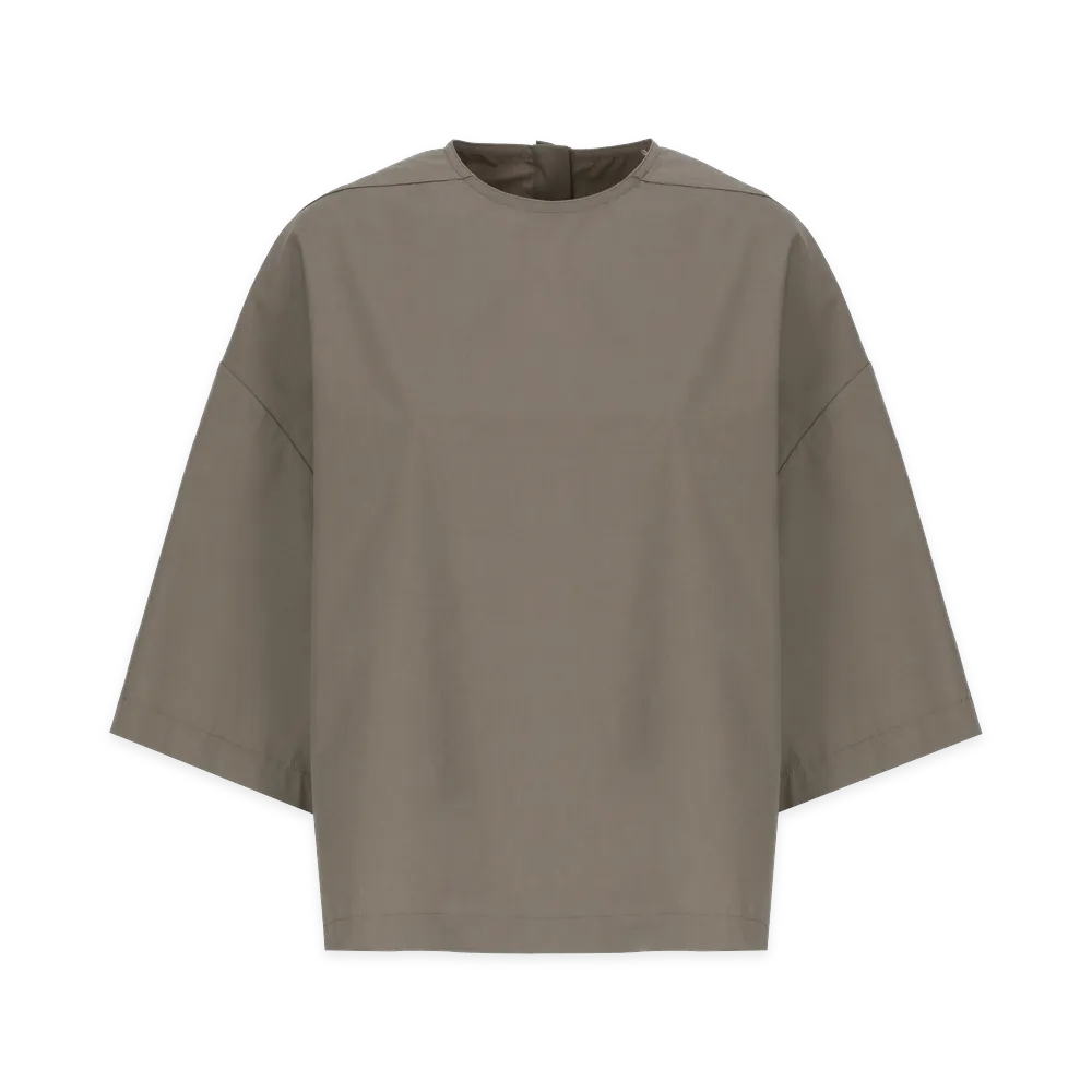 Rick Owens Women's T-Shirts "Beige/Green"