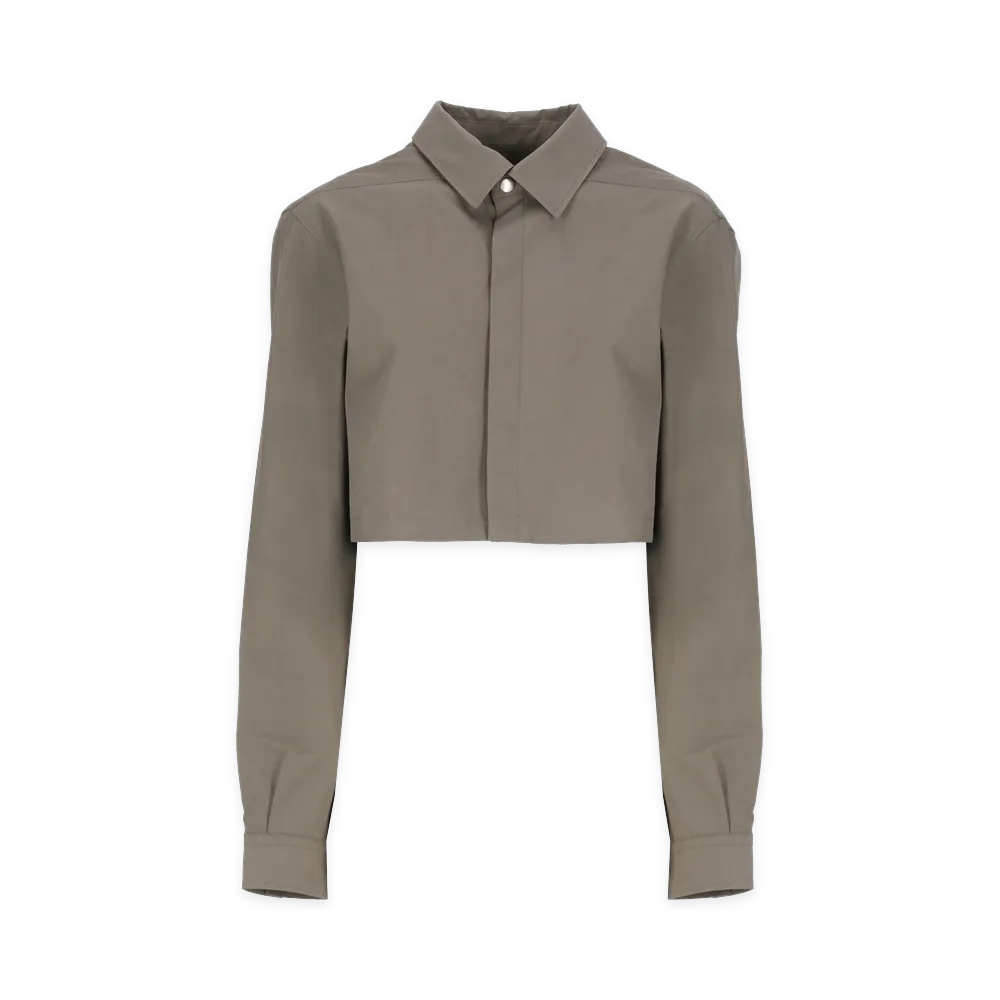 Rick Owens Women's Shirts "Beige/Green"