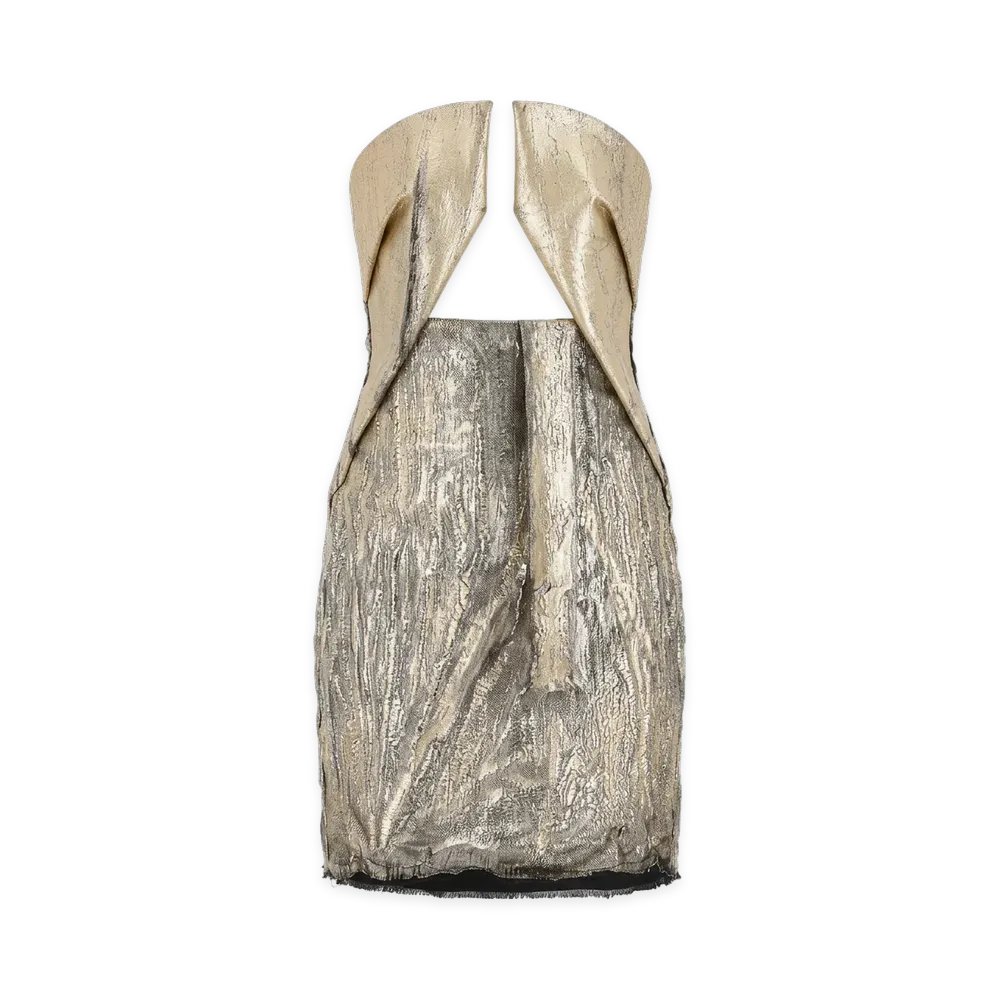 Rick Owens Women's Dresses Golden "Gold"