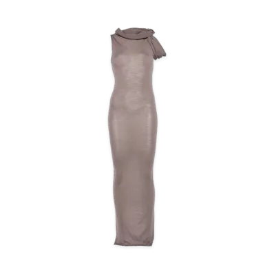 Rick Owens Women's Dresses "Beige/Gray"