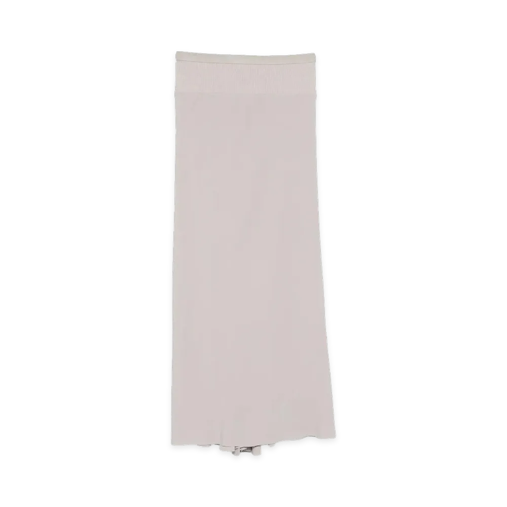 Rick Owens Women's Woven Skirt "White"