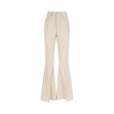 Rick Owens Women's Trousers "White"