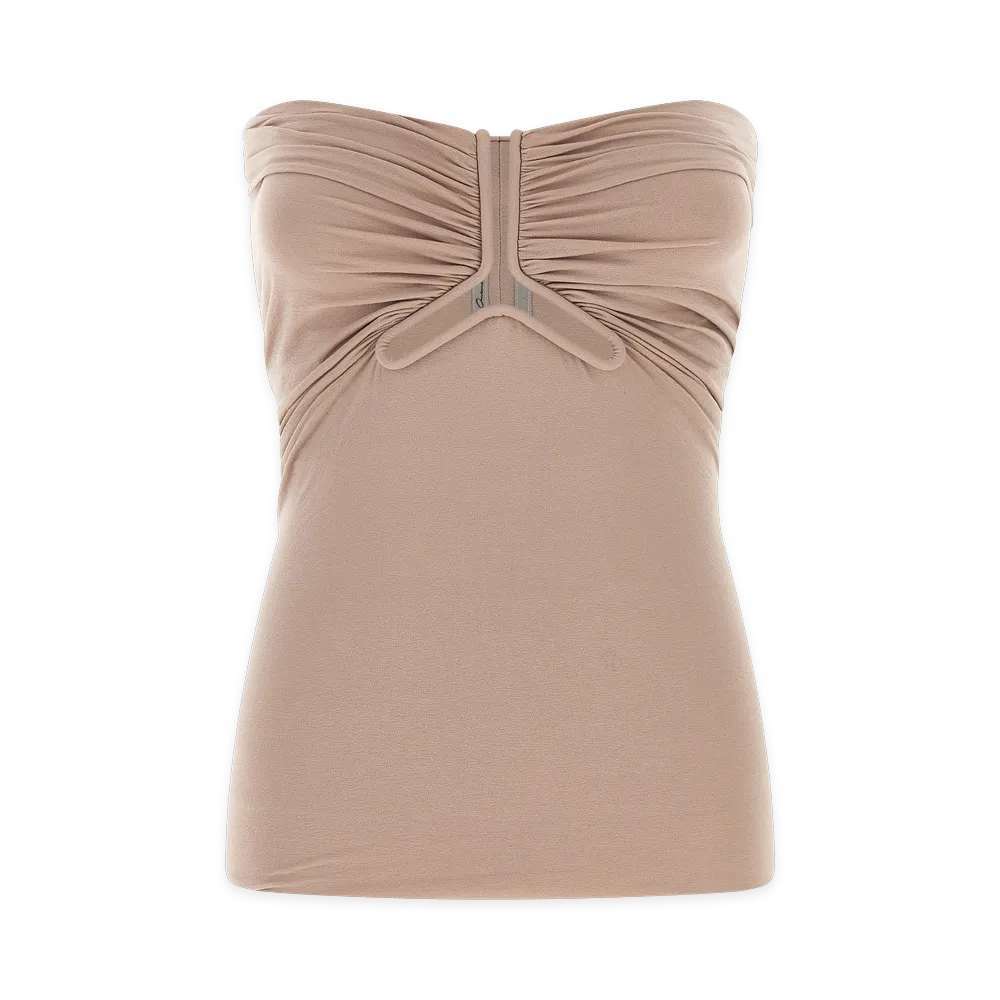 Rick Owens Women's alannah Top "Rose"