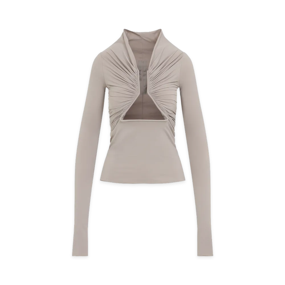 Rick Owens Women's Jersey L/S Prong "Rose"