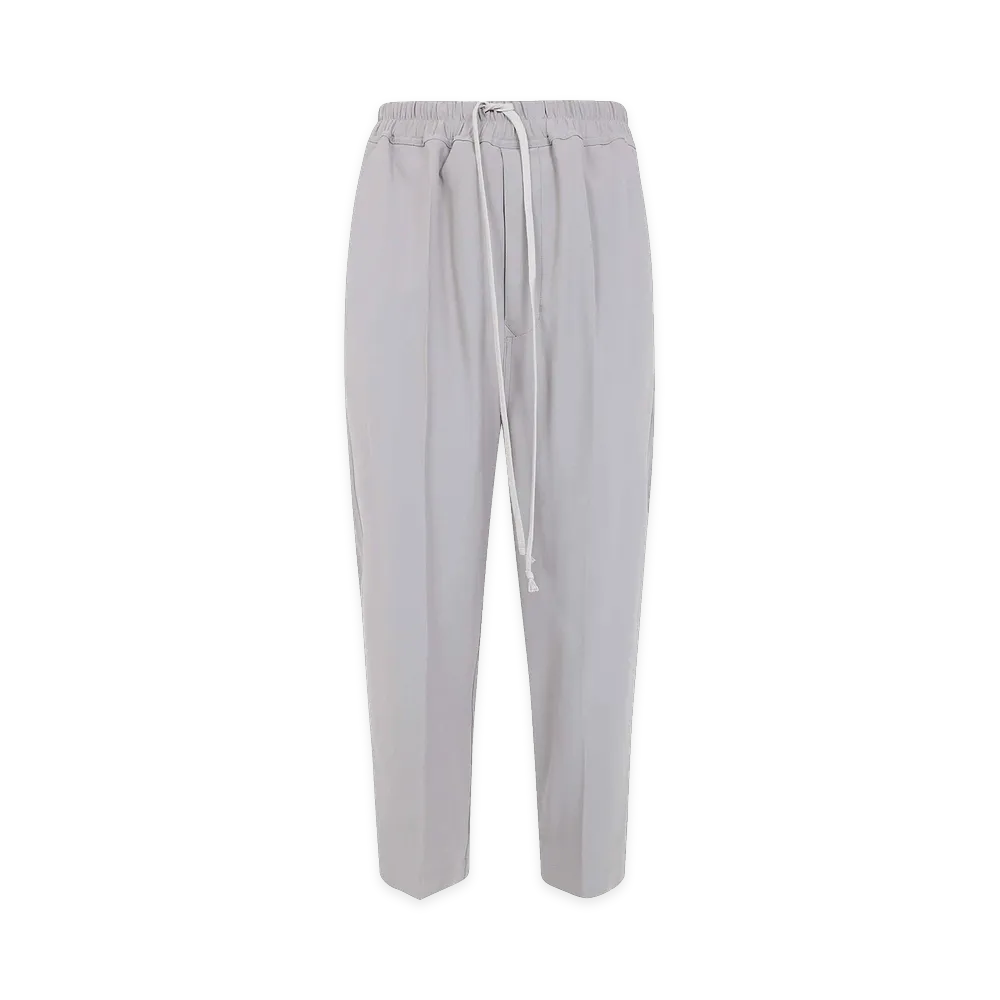 Rick Owens Women's Drawstring Astaires Cropped Trousers "White"