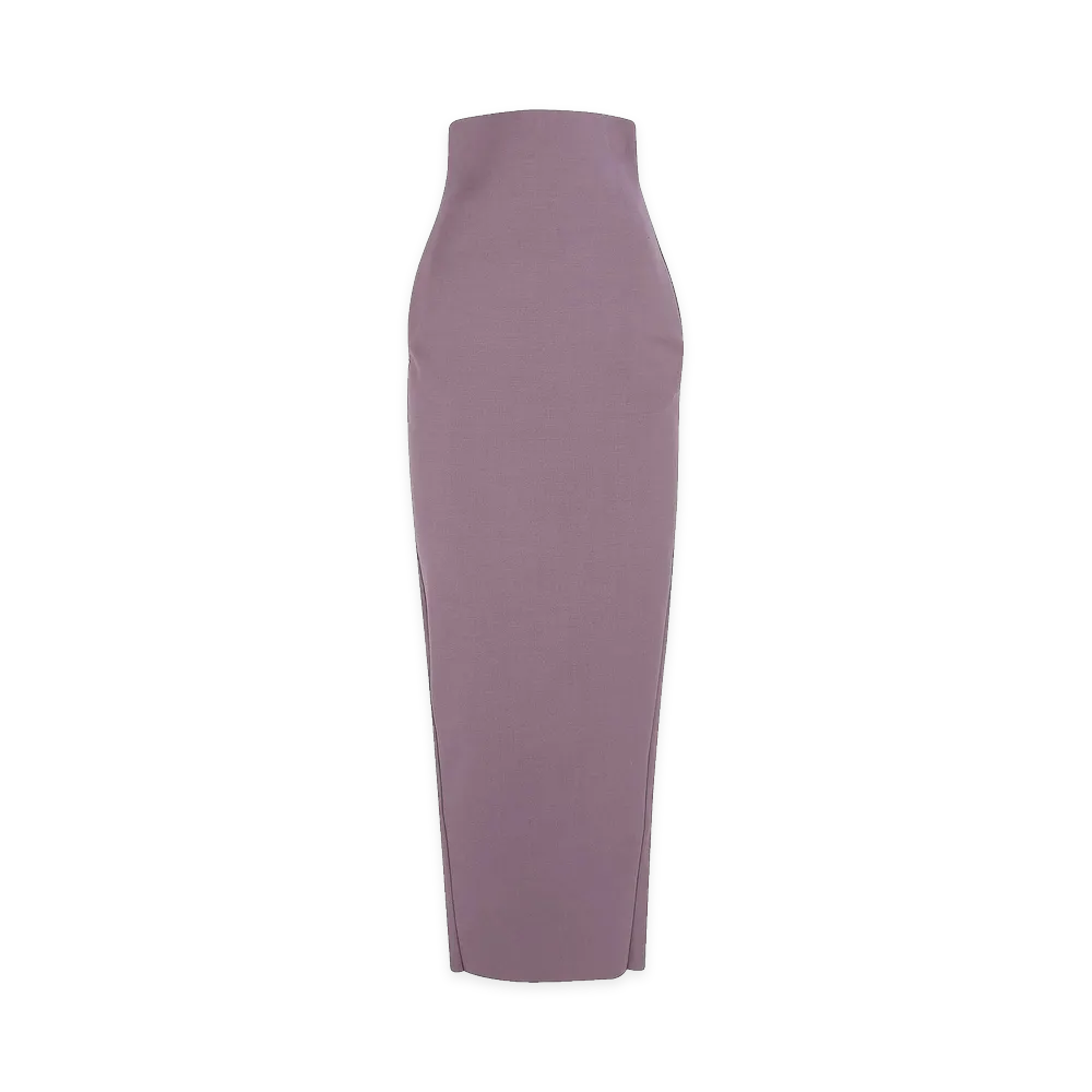 Rick Owens Women's Dirt Pillar Skirt "Pink"