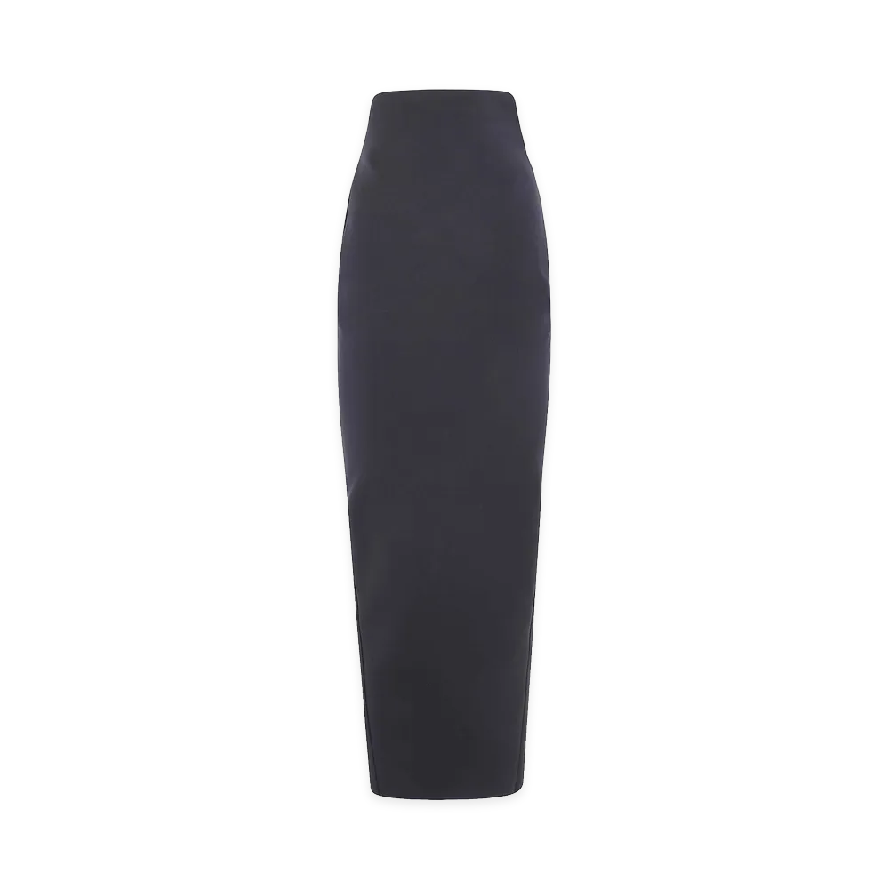 Rick Owens Women's Dirt Pillar Skirt "Black"