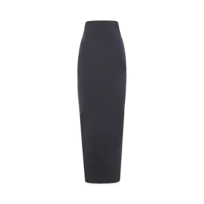 Rick Owens Women's Dirt Pillar Skirt "Black"