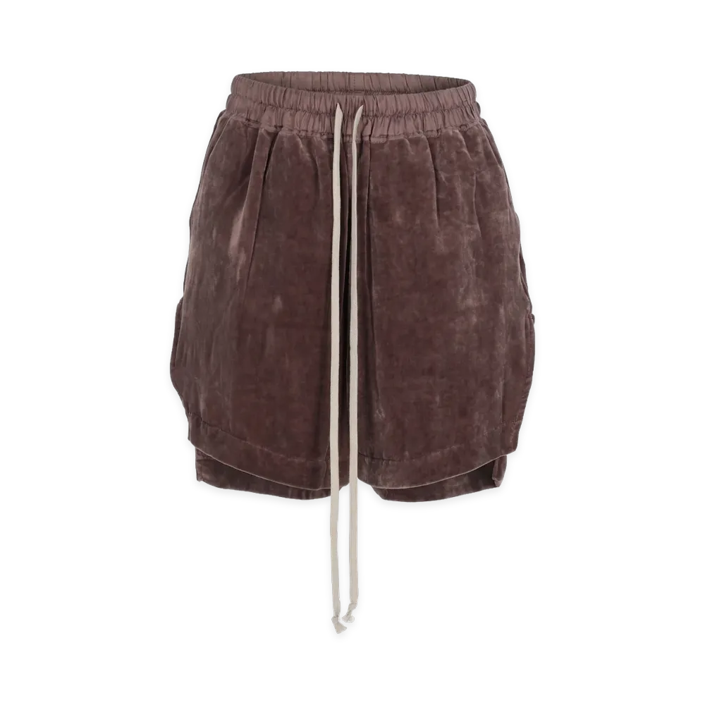 Rick Owens Women's Shorts In Viscosa "Purple"