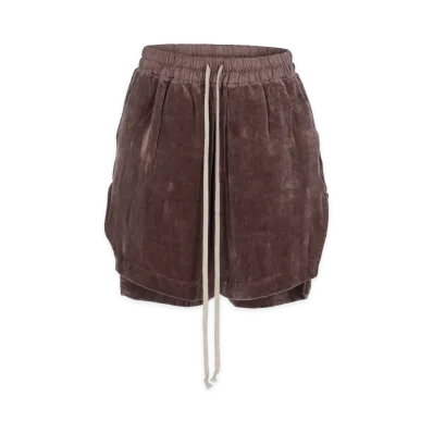 Rick Owens Women's Shorts In Viscosa "Purple"