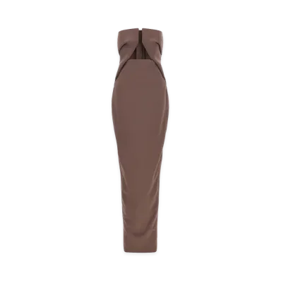 Rick Owens Women's prong Dress "Brown"