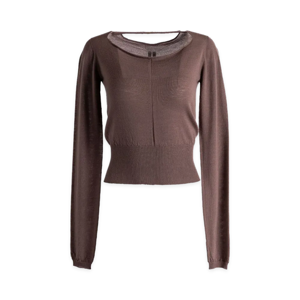 Rick Owens Women's Long Sleeve T-Shirt "Grape"