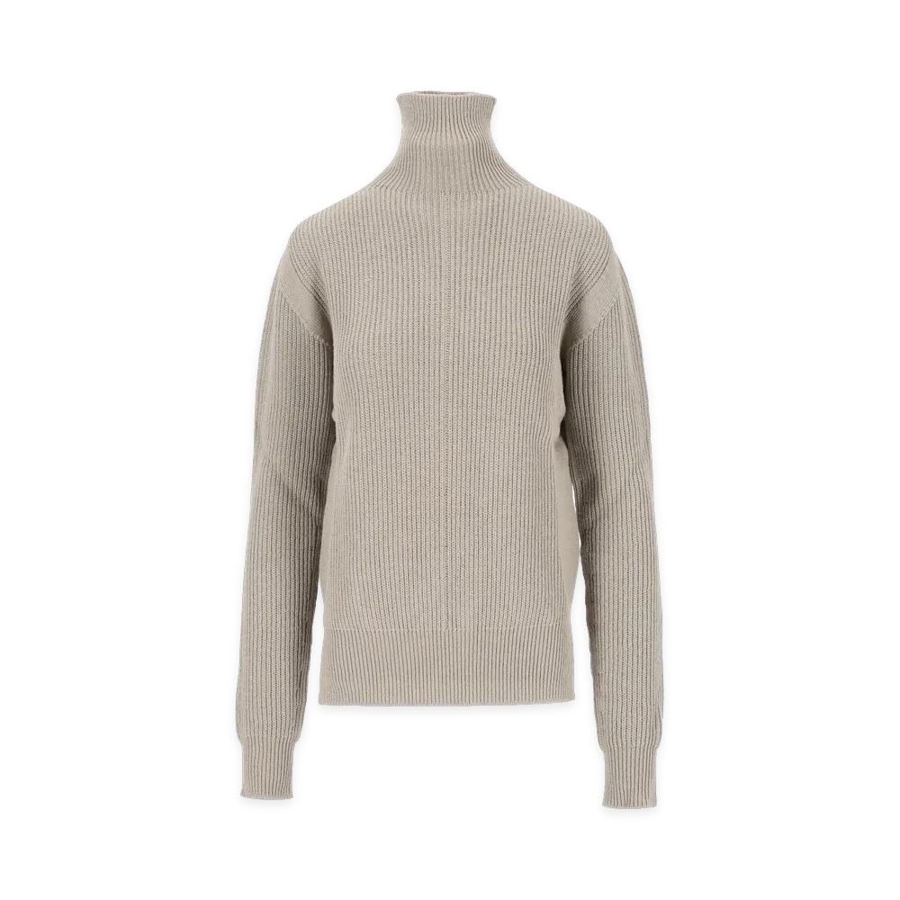 Rick Owens Women's Fisherman Sweater "White"
