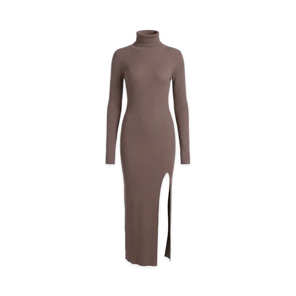 Rick Owens Women's Abito In Maglia Di Lana "Pink"