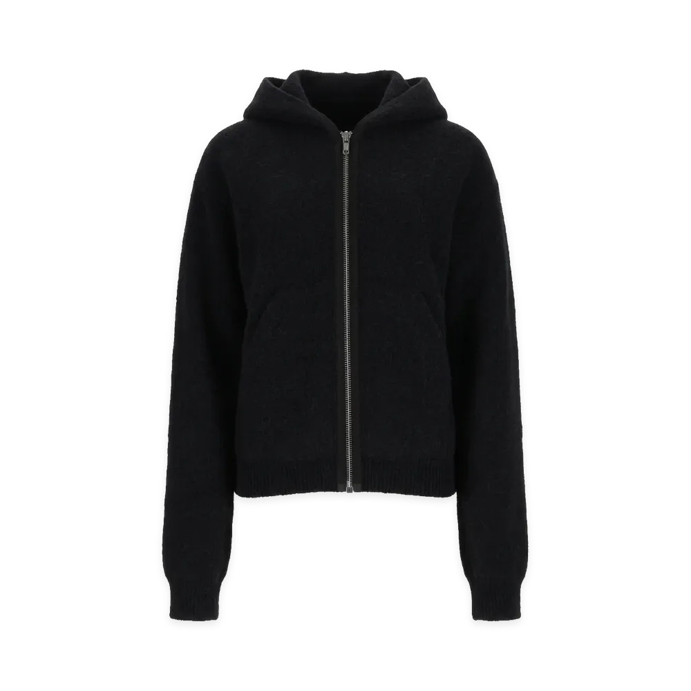 Rick Owens Women's Giacca In Maglia "Black"