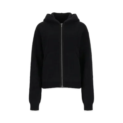 Rick Owens Women's Giacca In Maglia "Black"