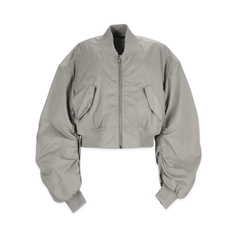 Rick Owens Women's Blouson "Gray"