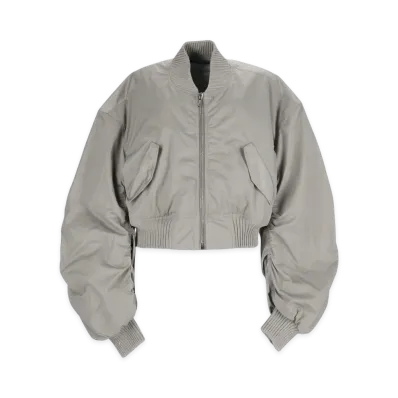 Rick Owens Women's Blouson "Gray"