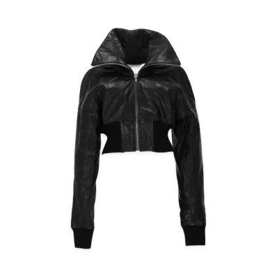 Rick Owens Women's Giacca Dracuflight Cropped "Black"