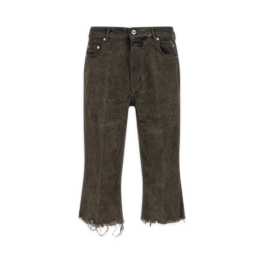 Rick Owens bolan Cutoffs Bermuda Shorts "Beige"