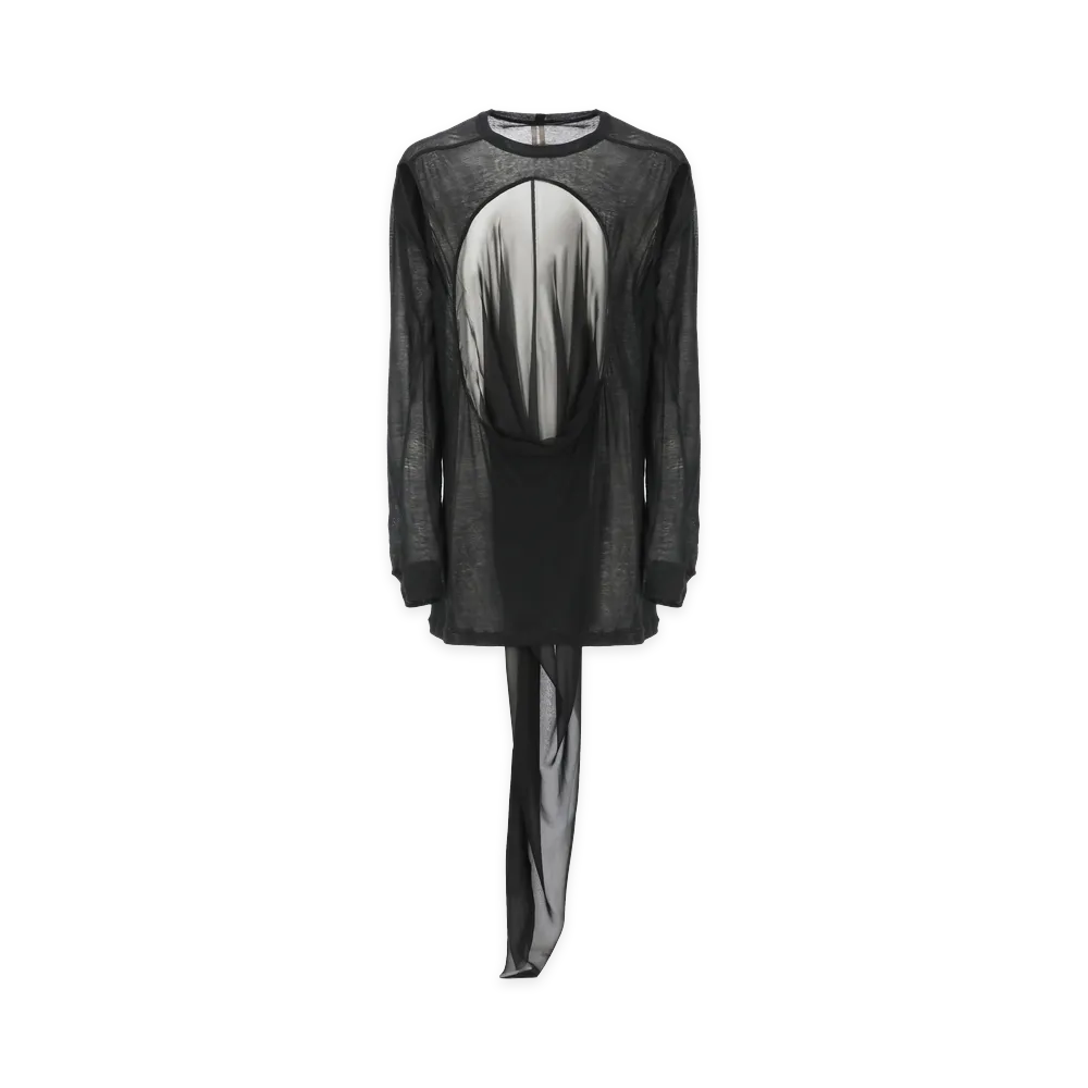 Rick Owens Long Sleeve T-Shirts "Black"