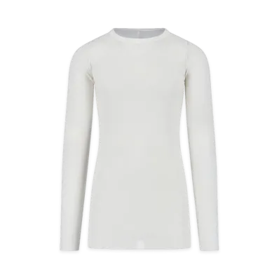 Rick Owens Long Sleeve T-Shirts "White"