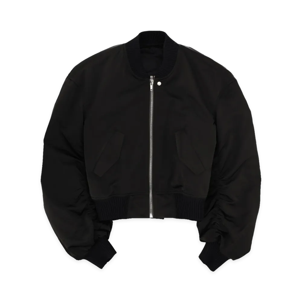 Rick Owens Bucket Flight Jacket "Black"