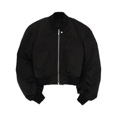 Rick Owens Bucket Flight Jacket "Black"